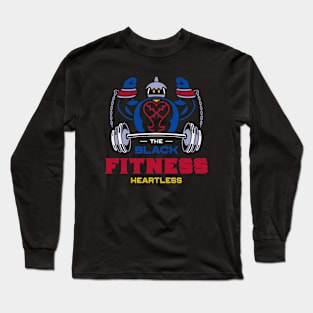 Large Body Heartless Gym Color Long Sleeve T-Shirt